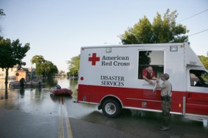 The Red Cross Disaster Response truck seen here is similar to the one stolen from the Maui Red Cross last week. Photo by: Talia Frenkel/American Red Cross.