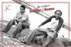 Brothers- Kaloku and Keawe Holt- have performed on the Mainland, in Hawaii, and in Japan with kumu hula Vicky Holt-Takamine and The Cazimero Brothers. Courtesy image, County of Maui.