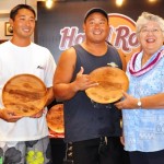 Most Roi Award_Dean Kawamura (L) and Bryan Nakamoto (R) with Mayor Charmaine Tavares_MED