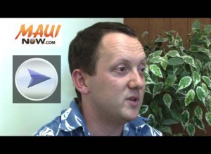 Click image to view VIDEO of our MauiNOW interview with District 8 State House candidate Justin Hughey.