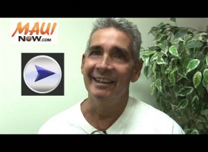 Click image to view VIDEO of our MauiNOW interview with District 11 State House (incumbent) candidate Joe Bertram III.