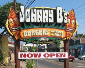 sign johnny b's paia sign johnny b's paia