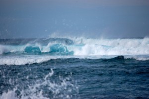 High surf at Ho‘okipa Beach on the North Shore. File photo by Madeline Ziecker.