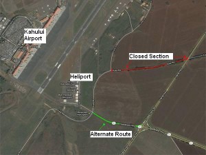 kala road closure dot
