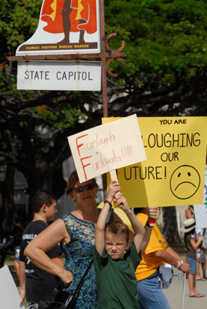 furlough-protest-hawaii