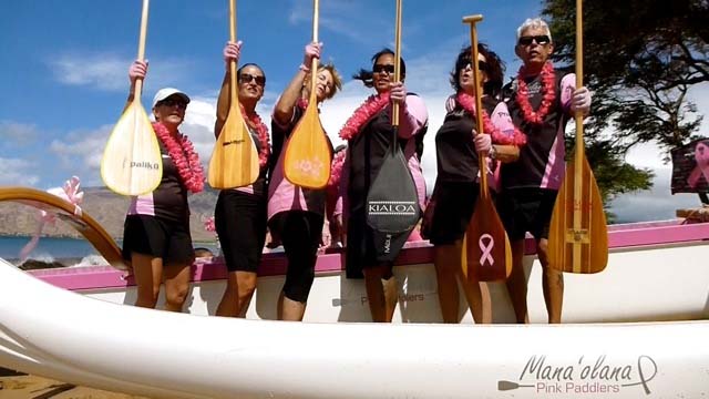 Mana'olana Pink Paddlers, courtesy photo.