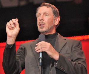 Larry Ellison. Photo courtesy of Oracle Corporation.