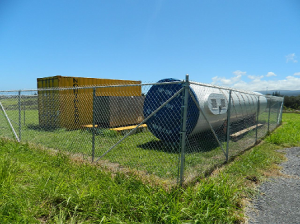 Hawi, Big Island. A Gen-X project funded by the US Dept of Energy and a private investor, The $1.7 million prototype will be Hawaii's largest commercial off-grid power system featuring Gen-X's proprietary "SkyGrid" Technology which enables customers to pump water without a utility grid. The project is expected to be completed before April 2013. Coutesy photo.