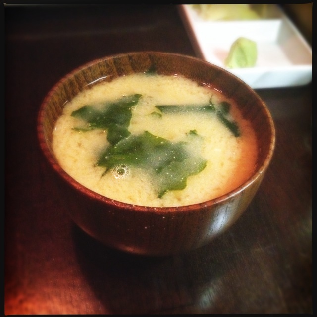 The Miso Soup. This is what you'll be dreaming about the next time you catch a cold. Photo by Vanessa Wolf