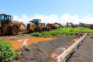 Groundbreaking of the Pu‘unēnē Shopping Center that will house Maui's first Target store. Photo by Wendy Osher.