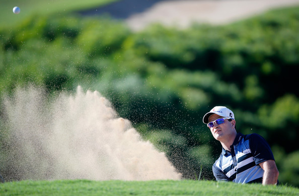 Zach Johnson plays a shot on the 13th hole during the third round of the Hyundai Tournament of Champions at the Plantation Course on Sunday, Jan. 5 Photo by Sam Greenwood/Getty Images.