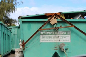 Waiehu Recycling Center. Photo by Wendy Osher.