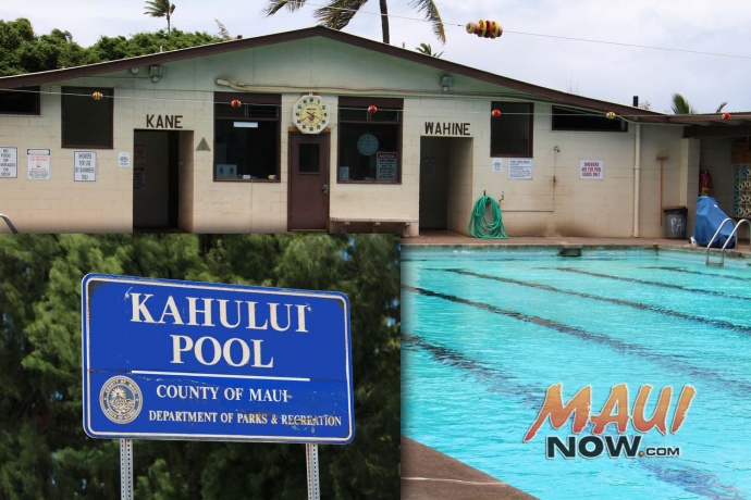 Kahului Pool, photos/graphic by Wendy Osher.