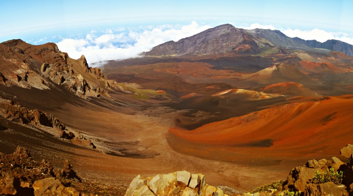 Iconic crater view. Photo courtesy Haleakalā National Park.
