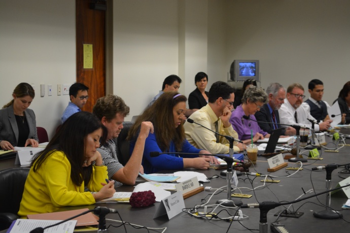 Rep. Mele Carroll as Chair of the Committee on Human Services. Photo courtesy: Hawaiʻi House of Representatives - Majority.