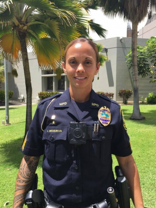 Maui Police body-worn cameras being utilized as part of the one-month pilot program. Photo courtesy Maui Police.