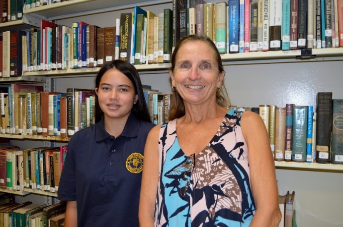 SAS photo Hope Otani and Mary Rodriguez