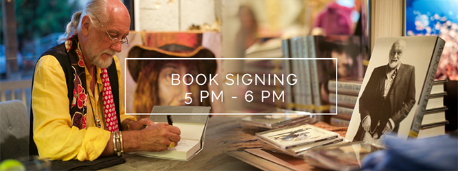 The evening begins with a book signing with Mick Fleetwood at Fleetwood's General Store. Mick will sign books, CDs, LPs and other items from 5 to 6 p.m.