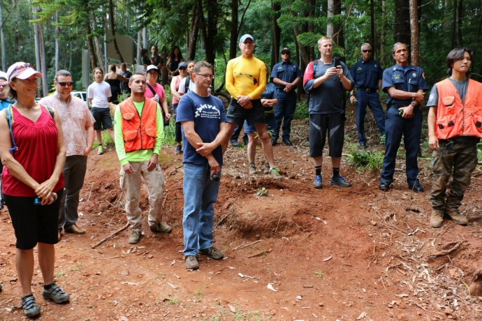 New State Recreational Area on Maui Caters to Mountain Bikers. Kahakapao Recreational Area Grand Opening. Photos courtesy Hawaiʻi State Department of Land and Natural Resources.