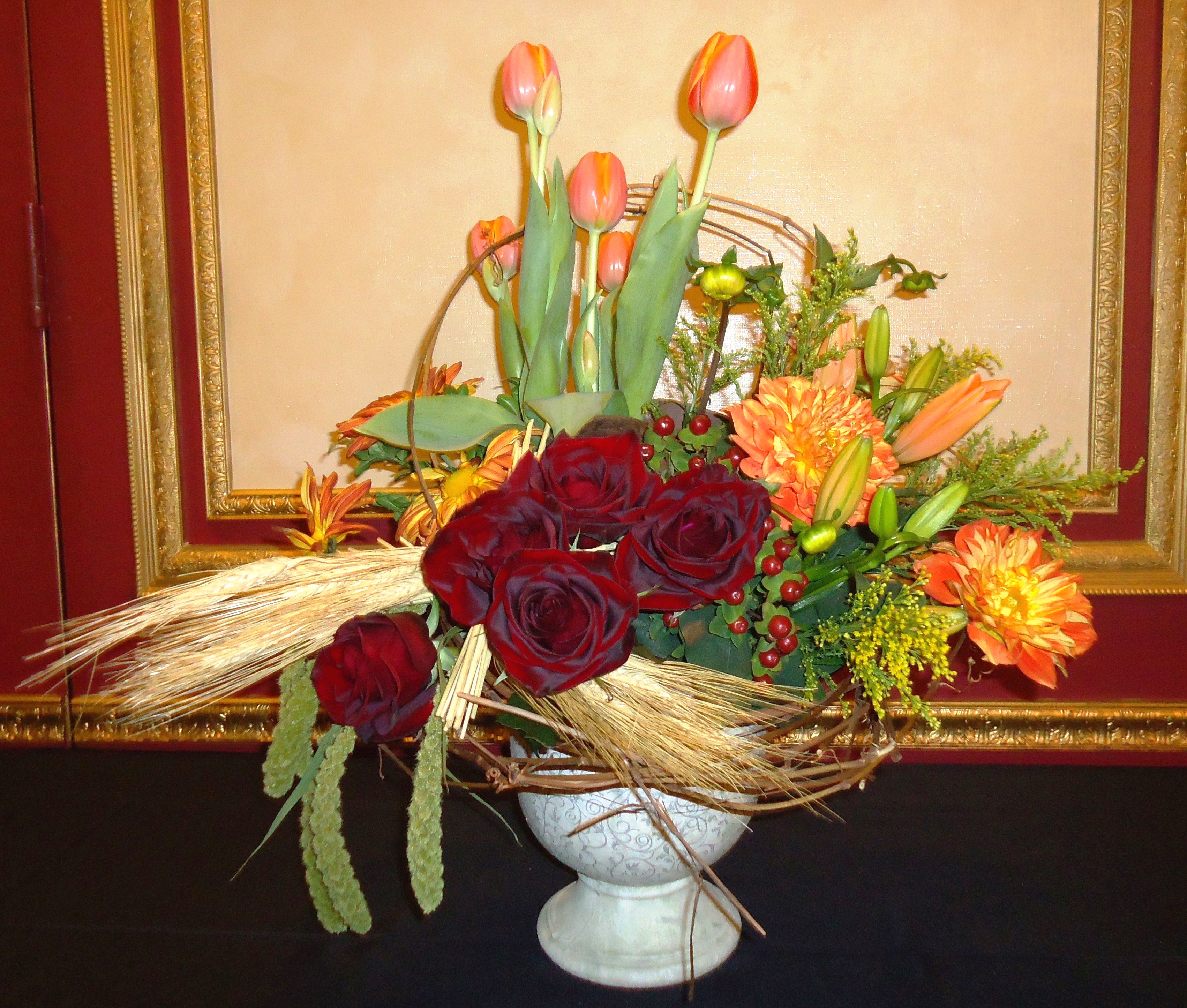 Floral arrangement by Gerard Toh. Courtesy photo.