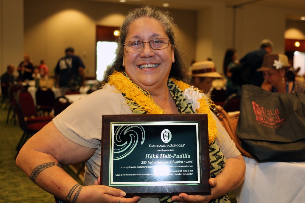 Hōkūlani Holt-Padilla. Photo credit: Kamehameha Schools.