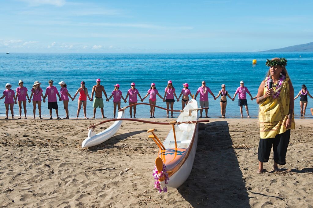 Paddle for a cure. File photo 2014. Image courtesy: Tegan Kopilenko.