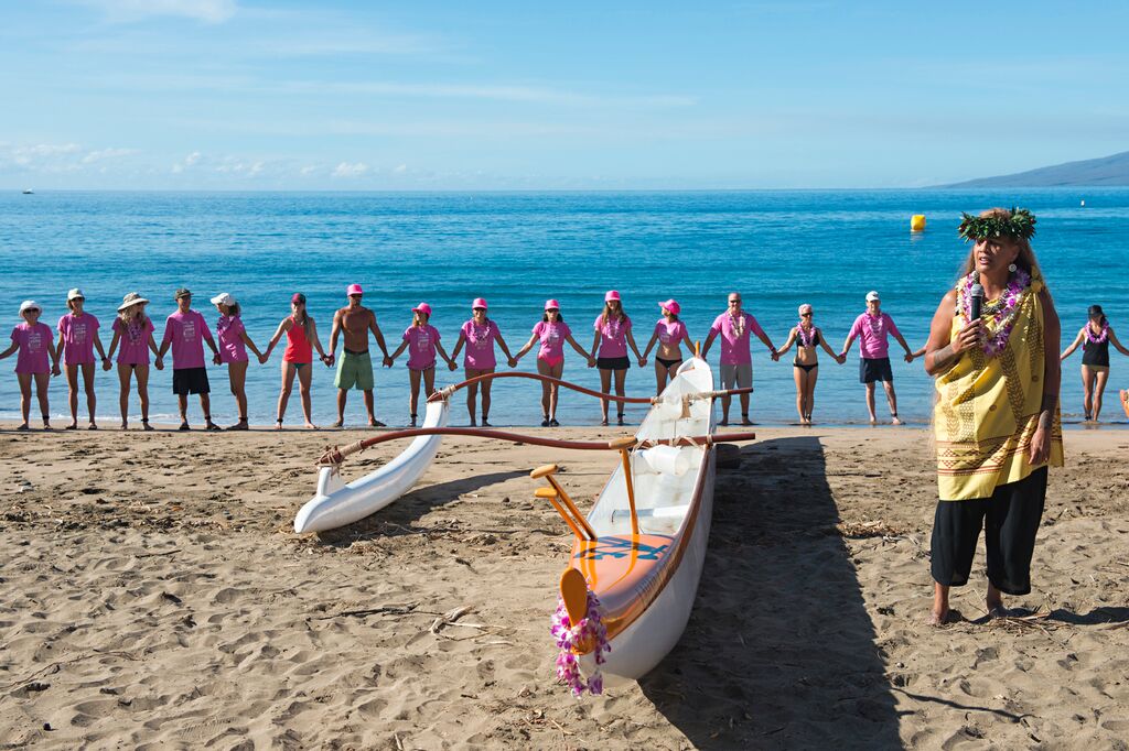 Paddle for a cure. File photo 2014. Image courtesy: Tegan Kopilenko.