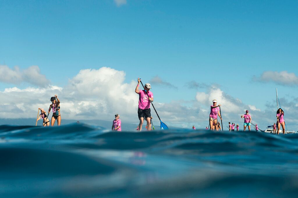 Paddle for a cure. File photo 2014. Image courtesy: Tegan Kopilenko.