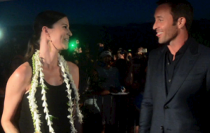 Maui Now's Malika Dudley interviews Hawaii Five-0's Alex O'Loughlin at the red carpet premiere for Season 6