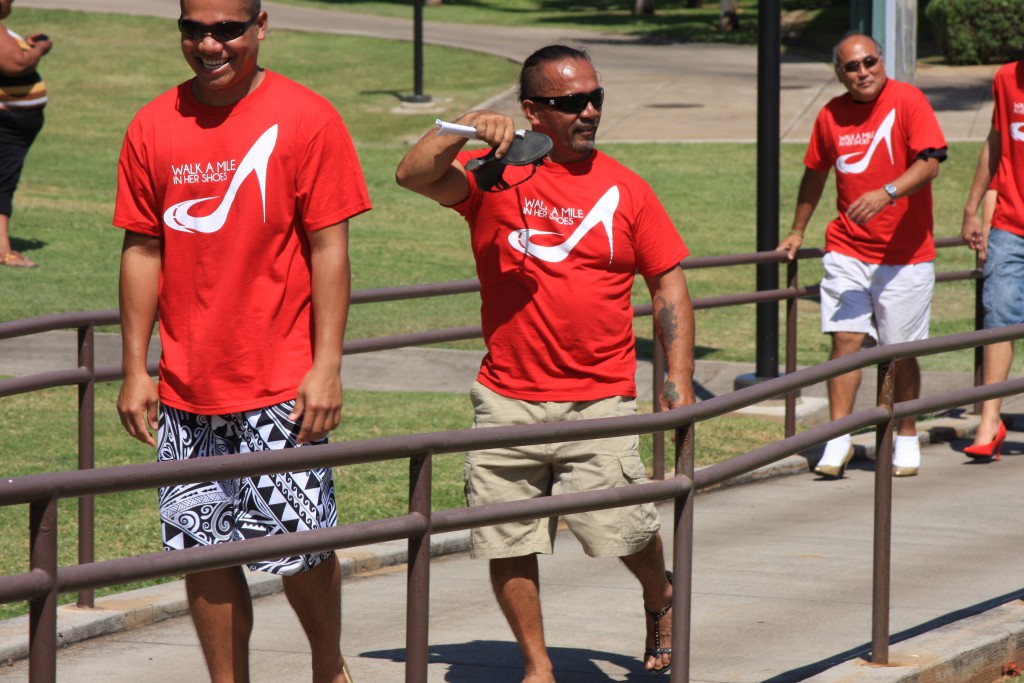 Walk a Mile in Her Shoes. File photo by Wendy Osher.