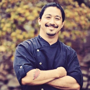 Chef Lyndon Honda, taking part in the 2015 Noble Chef benefit gala for MCA. Photo courtesy of Noble Chef.