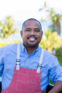 Chef Sheldon Simeon, taking part in the 2015 Noble Chef benefit gala for MCA. Photo courtesy of Noble Chef.