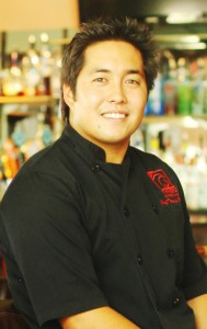Chef Travis Morrin, cooking in the 2015 Noble Chef benefit gala for MCA. Photo courtesy of Noble Chef.