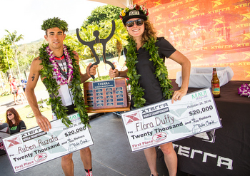 Ruben and Flora. Photo credit: XTERRA.
