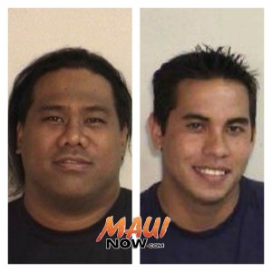 Damien K. Kaina Jr. (left) and Anthony Maldonado (right).