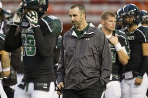 Nick Rolovich, 36, will be formally introduced as the new University of Hawaii head coach Monday at a campus press conference. AP File Photo.