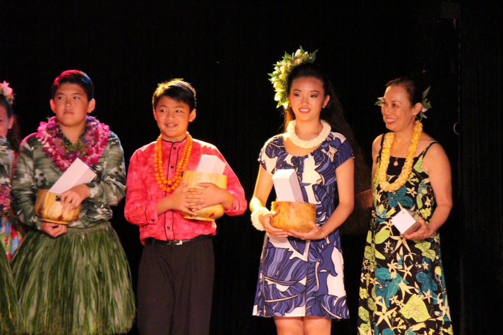 Hula o Nā Keiki competition, 2015. Photo by Wendy Osher.