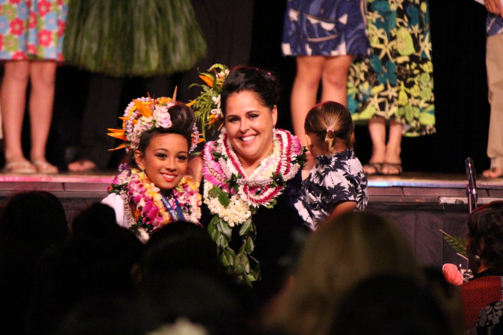 Hula o Nā Keiki competition, 2015. Photo by Wendy Osher.