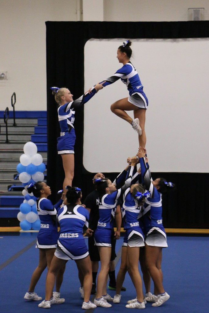 Maui High School performs a Liberty.