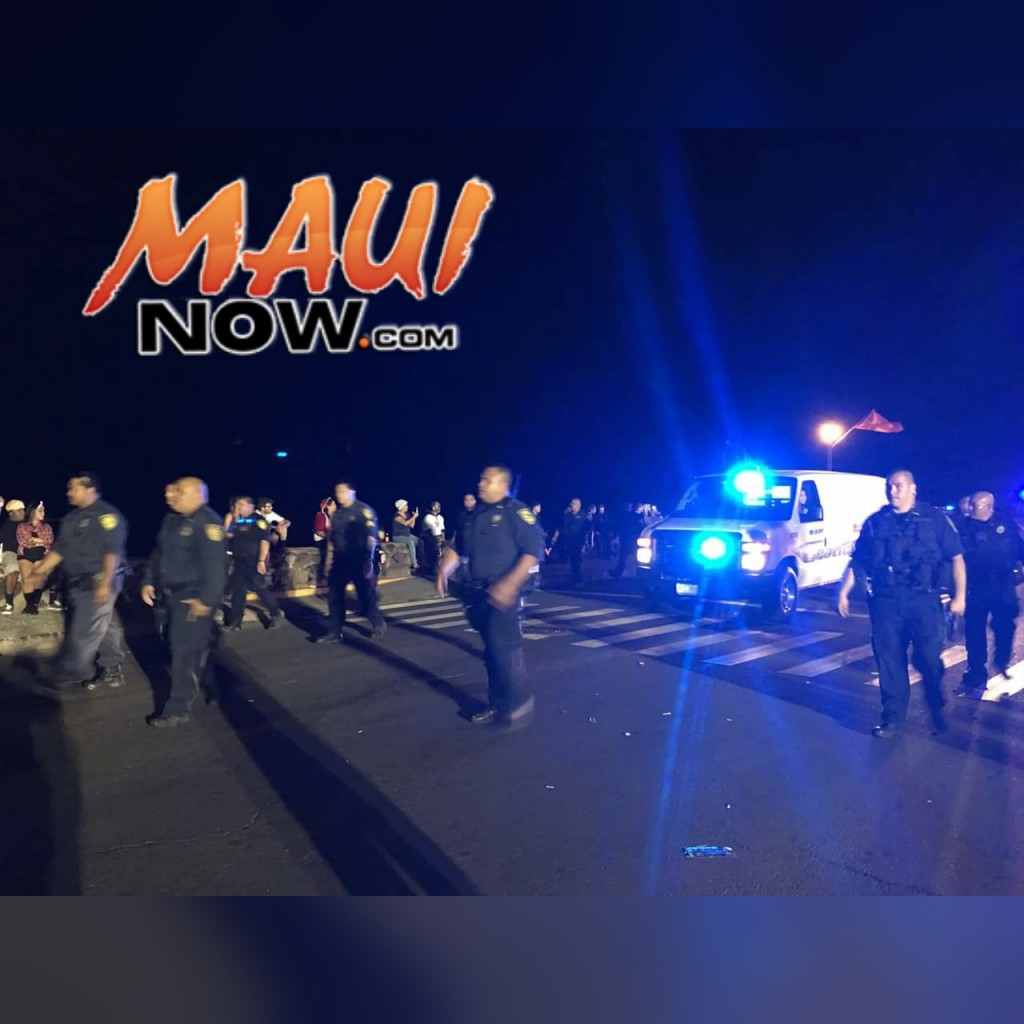 Halloween in Lahaina 2015. Photo credit: Maui Police Department.