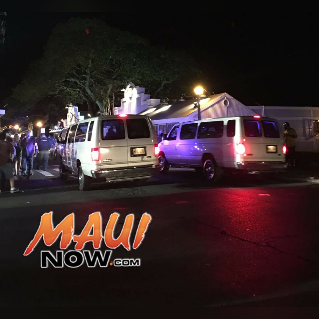 Halloween in Lahaina 2015. Photo credit: Maui Police Department.