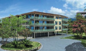 Nani Loa Condominium Hotel project rendering courtesy Chris Hart & Partners Inc. via FEA document.
