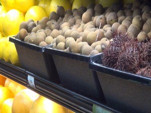 Specialty produce is among the unique items at Island Grocery Depot in Lahaina. Photo by Kiaora Bohlool.