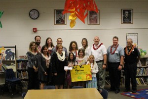 Pukalani Elementary School today received a $20,000 Verizon Innovative Learning grant. Photo, Jan. 21, 2016 by Wendy Osher.