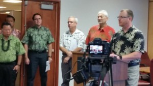 Jan. 15 energy press conference. Photo credit Wendy Osher.