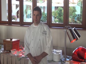 Executive Chef Kurt Lesmerises at Mākena Beach & Golf Resort. Photo by Kiaora Bohlool.