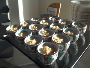 Sweet almond tofu at Mākena Beach & Golf Resort's Chinese New Year buffet. Photo by Kiaora Bohlool.