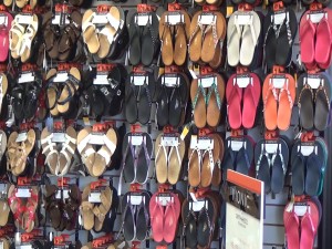 Slipper wall at Island Feet in Kahului. Photo by Kiaora Bohlool.