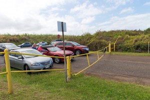 Hoʻokipa Beach Park closed due to hazardous surf of 20 to 30 feet. Monday, Feb. 22, 2016. Photos credit: Ryan Piros / Maui county.