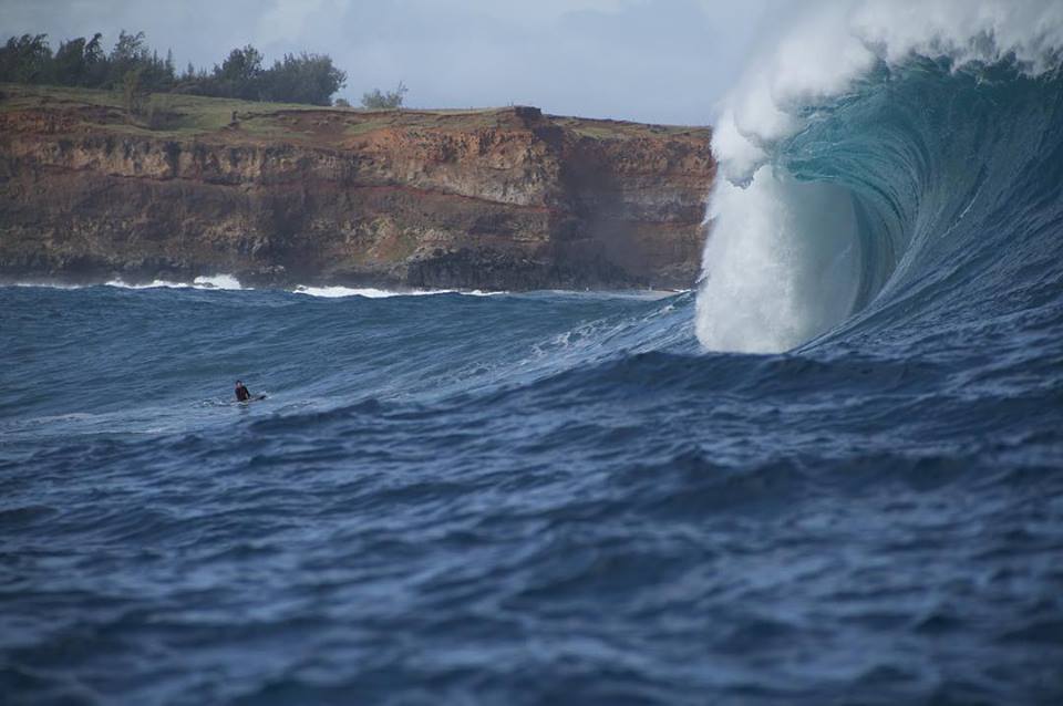 Pe'ahi "Jaws" 2.25.16 / Image: Wangdu Hovey Pe'ahi Surf Media
